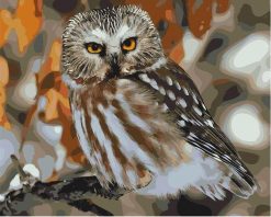 Owl animals wall art canvas - DIY Paint By Numbers - Numeral Paint