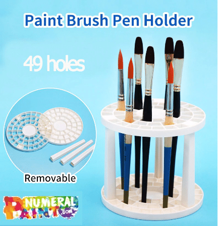 Painting Brush Holder - 49 holes