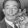 Dali And The Cat Paint By Numbers