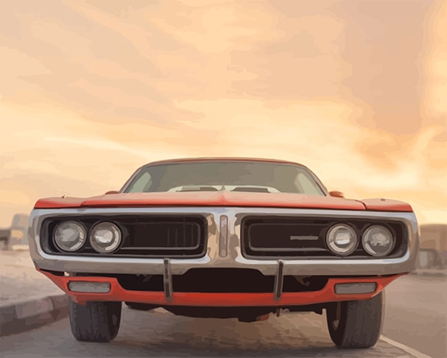 American Muscle Car - NEW Paint By Numbers - Paint by numbers for adult