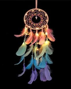 Colorful dream catcher adult paint by numbers