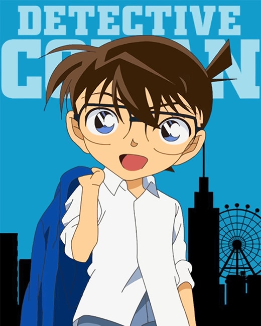 Detective Conan adult paint by numbers