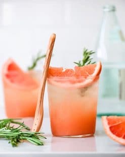 Grapefruit Cocktail adult paint by numbers