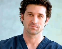 Patrick Dempsey grey anatomy adult paint by numbers