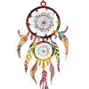 Simple colorful dream catcher adult paint by numbers