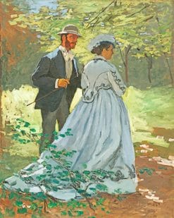 Claude Monet Bazille And Camille paint by number