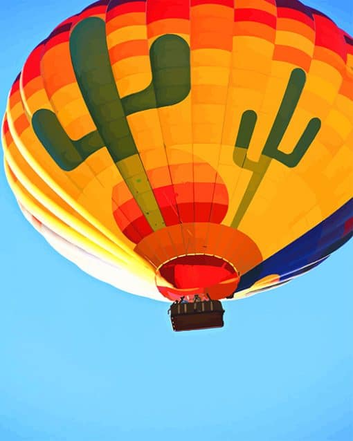 Air Balloon paint by number