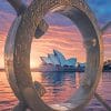 Opera House Sydney Australia paint by number