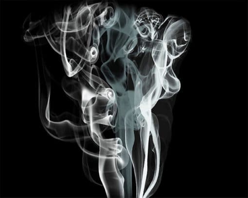 Smoke Black Background paint by number