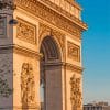 Triumphal Arch Paris paint by number