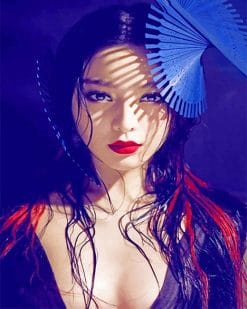 Beautiful Asian Woman Paint By Numbers