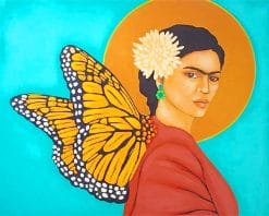 Butterfly Frida Kahlo Paint By Numbers