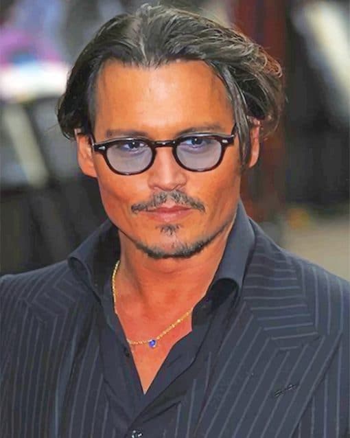 The Legend Johhny Depp Paint By Numbers