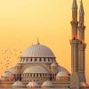 Al Noor Mosque United Arab Emirates Paint By Numbers