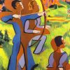 Ernst Ludwig Kirchner Archers paint by number