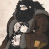 Hagrid and harry potter paint by numbers