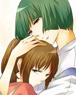 Chihiro And Haku In Love paint By Numbers