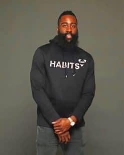 James Harden Posing paint by numbers