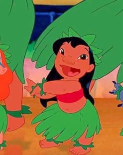 Lilo Dancing paint By numbers