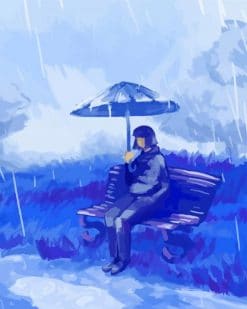 Pierre Morreel Alone In The Rain paint by number