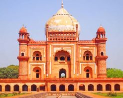 Safdarjung Tomb adult paint by numbers