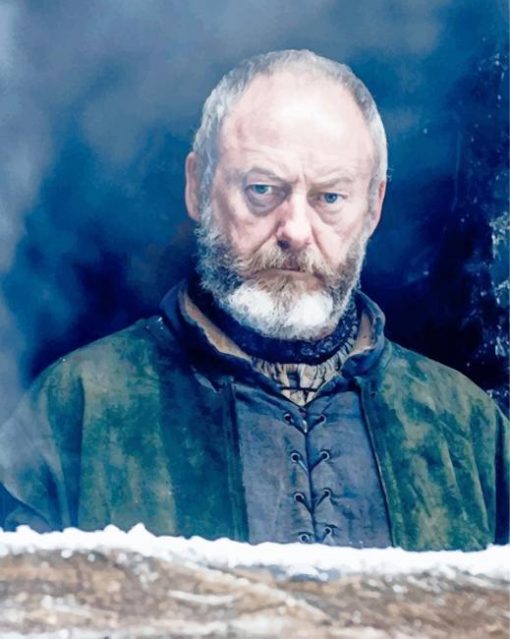 Ser Davos Seaworth GOT adult paint by numbers