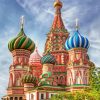 St Basils Cathedral Moscow Russia Paint By Numbers