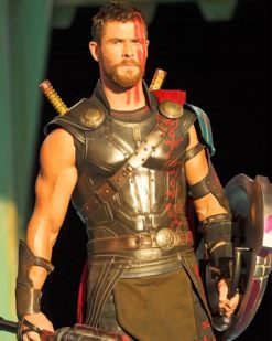 Thor Ragnarok Film adult paint by numbers