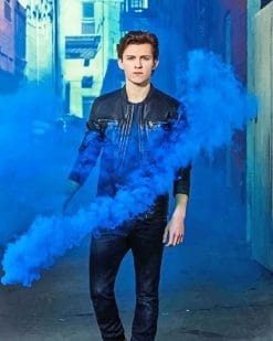 Tom Holand Blue Smoke paint by number