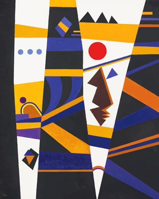 Wassily Kandinsky Binding paint by number