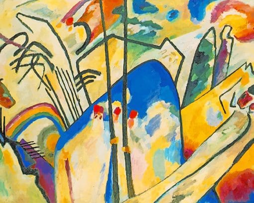 Wassily Kandinsky Expressionism Painting paint by number