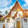 Wat Phra Bat Ming Mueang Worawihan Phrae Thailand paint by number