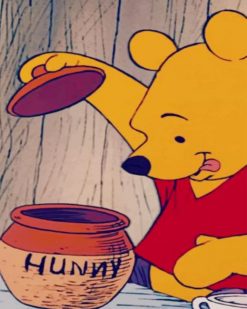 Winnie the Pooh paint by numbers