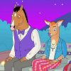 BoJack Horseman With Charlotte Carson paint by number