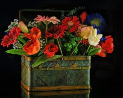 Box Of Flowers paint by number