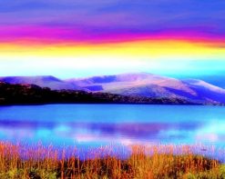 Colorful Sky paint by number