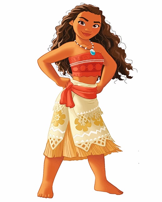 Disney Princess Moana - NEW Paint By Numbers - Paint by numbers