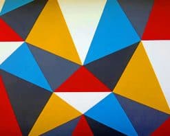 Geometric Art Walls paint By numbers