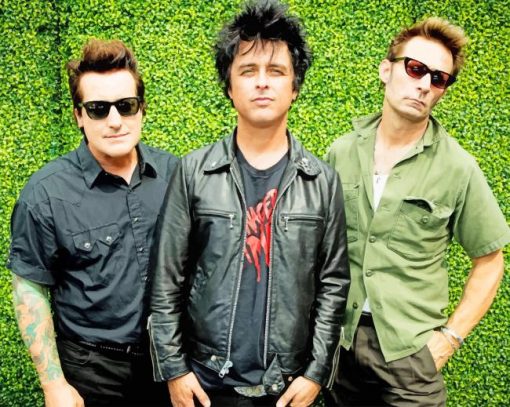 Green Day Rock Band Paint By Numbers