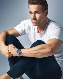 Handsome Ryan Reynolds Paint By Numbers