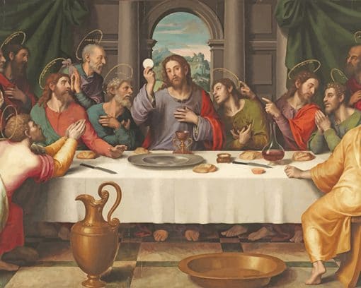 Last Supper Da Vinci Paint By Number