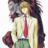 light yagami Ryuk death note adult paint by numbers