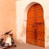 Motorcycle Door Marrakesh Morocco paint by number