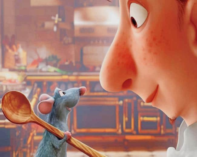 Pixar Ratatouille Paint By Numbers