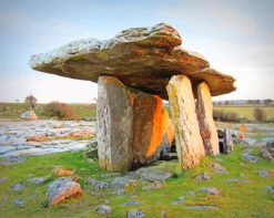 poulnabrone dolmen Ireland adult paint by numbers