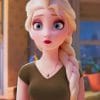 princess Elsa paint by numbers