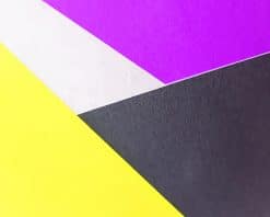 Purple Black Yellow Pattern paint by numbers
