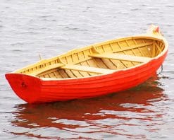 Red boat paint by numbers