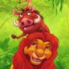 Timon Pumba And Simba paint By Numbers