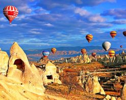 Turkey Tourism Ballon paint by numbers